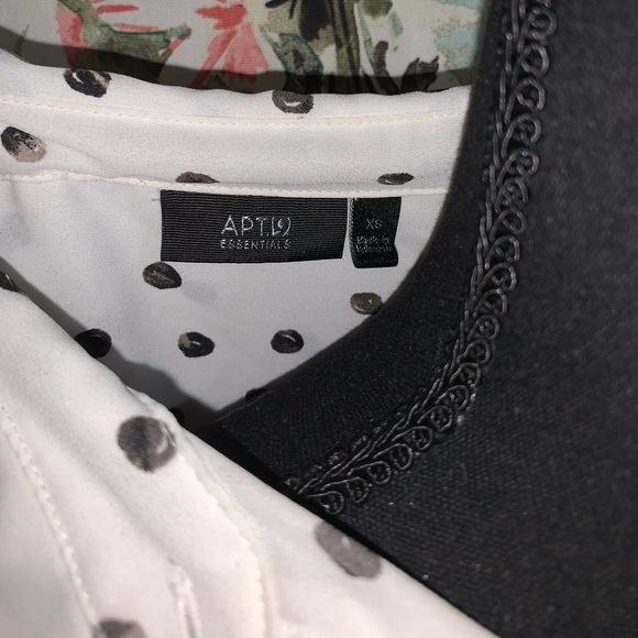 Apt. 9 | Polka Dot Long Sleeve - Picture 5 of 5